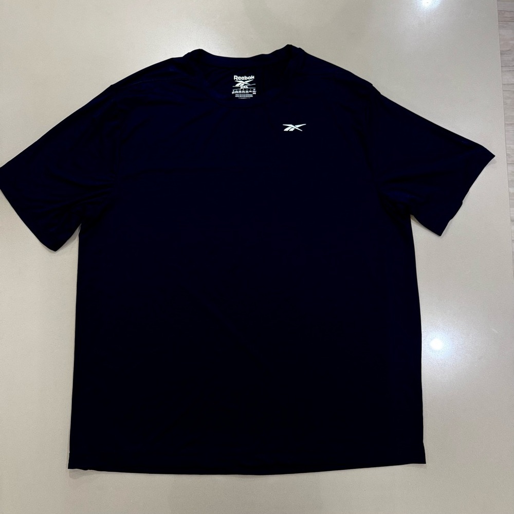 Reebok Men's 2XL Black Speedwick T-Shirt